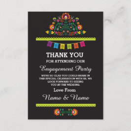 Danke Hochzeits-Fiesta-Mexikaner-Karte