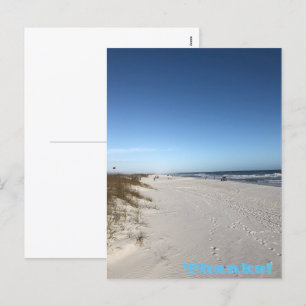 Danke Holiday Postcard Feiertagspostkarte