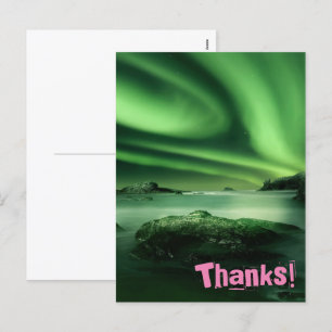 Danke Holiday Postcard Feiertagspostkarte