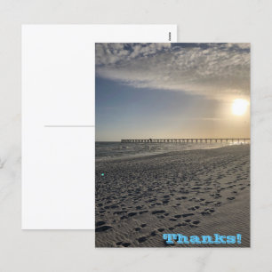 Danke Holiday Postcard Feiertagspostkarte