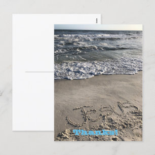 Danke Holiday Postcard Feiertagspostkarte