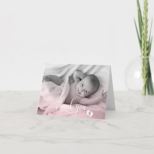 DANKE IHNEN Baby Shower Feet MIRL FOTO LEER