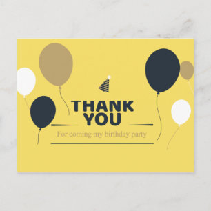 DANKE IHNEN BIRTHDAY POSTKARTE