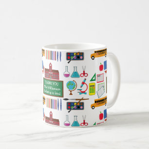 DANKE IHNEN Lehrerauswertungsschule Kaffeetasse