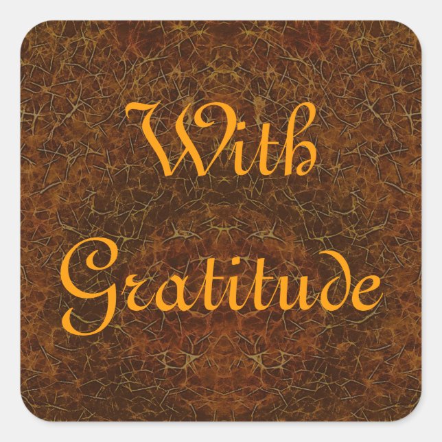 DANKE IHNEN Sticker Kunst- und Geschäftskollektion (Vorderseite)