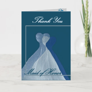 DANKE IHNEN Trauzeugin - Blue Gowns