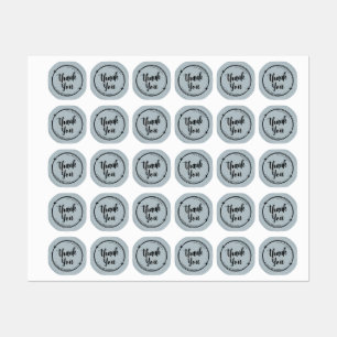 Danke, Ihr Geschäft ist unser Glücksticker. Etiketten