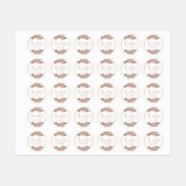 Danke, Ihr Glück ist unsere Glücksklasse Etiketten