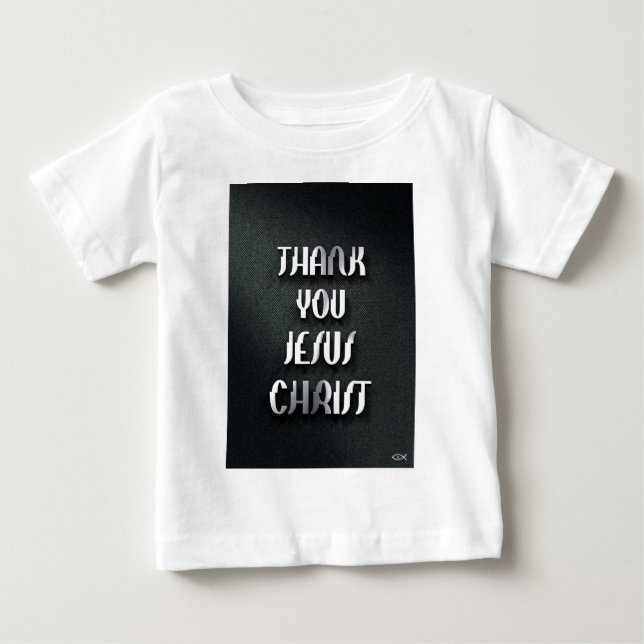 Danke JESUS 3 Baby T-shirt (Vorderseite)