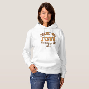 Danke Jesus, diesen Herbst und allezeit – Varsity- Hoodie