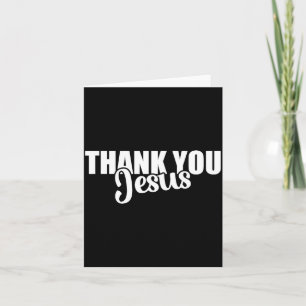 Danke Jesus Glaube Basierte Christliche Bibel Evan Karte