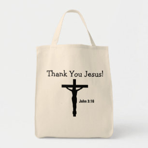 Danke Jesus Johannes 3:16 Tragetasche