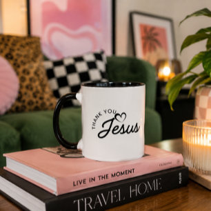 'Danke Jesus' Tägliche Andachts-Gebetszeit Still Tasse