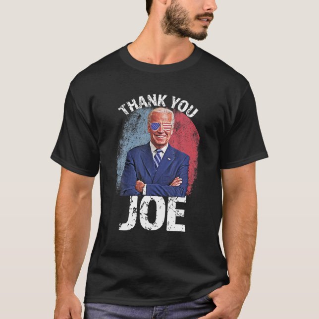 Danke Joe Biden Harris Retro 4th of July presi T-Shirt (Vorderseite)