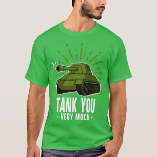Danke, Jokey Funny Zitat Danke Puck T-Shirt