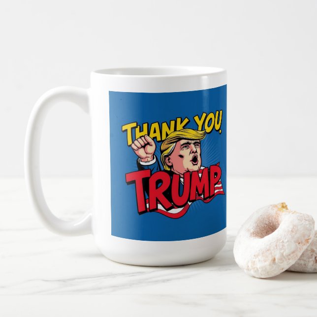 Danke Kaffeetasse (Mit Donut)