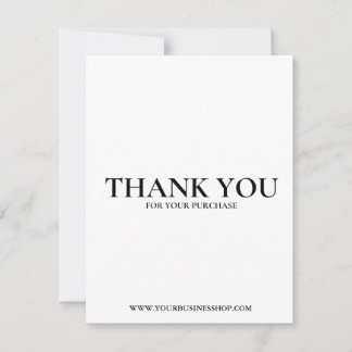 DANKE KARTE, EDITABLE, PRINTABLE BUSINESS CARD