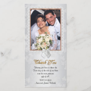 Danke Karte mit Foto