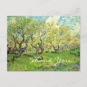 Danke Karte, Vincent van Gogh, Orchard in Blosso Postkarte