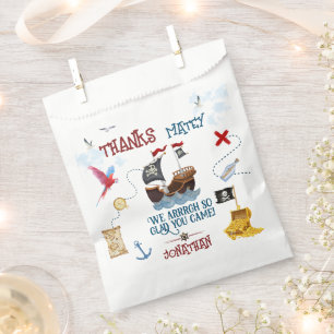 Danke Kids Pirate Party Baby Geburtstag Geschenktütchen