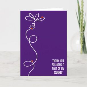 Danke Ladybugs auf Doodle Daisy Karte