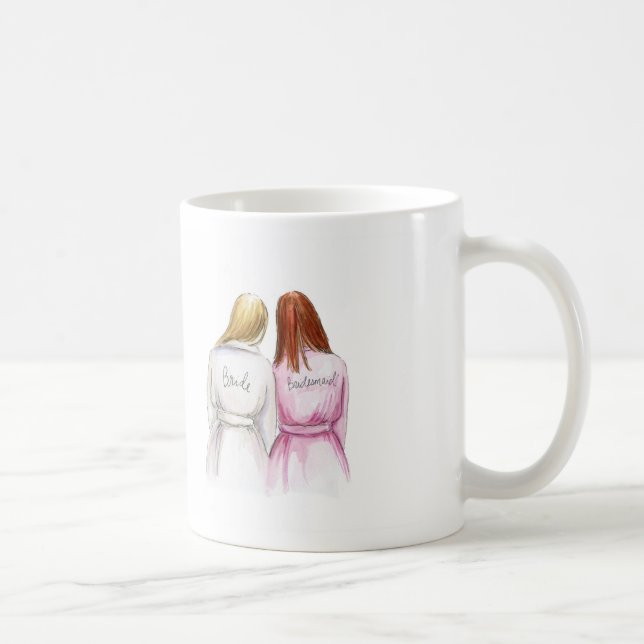 DANKE lange Braut Tassen-Querstation rotes langes Tasse (Rechts)