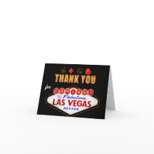 Danke - Las Vegas-Zeichen-fabelhafte Kasino-Nacht