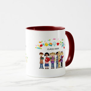 Danke, Lehrer. Benutzerdefiniertes Geschenk Tasse
