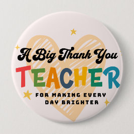 Danke, Lehrer-Button Button