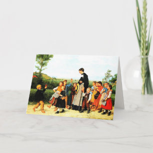 Danke, Lehrer. Fine Art Card Dankeskarte