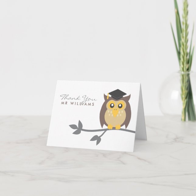 Danke Lehrer-Karte (Vorderseite)