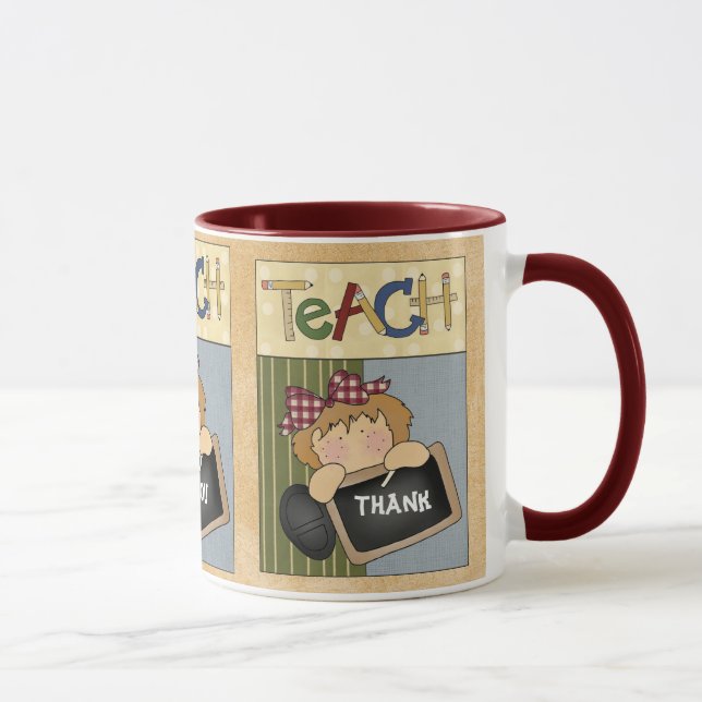 Danke Lehrer-Tasse Tasse (Rechts)
