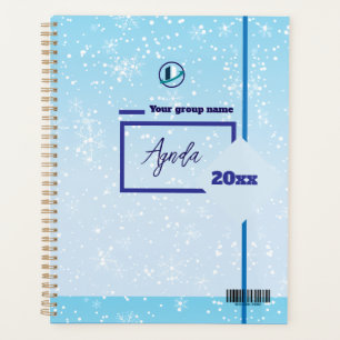 Danke & Logo & Text personalisieren Planer