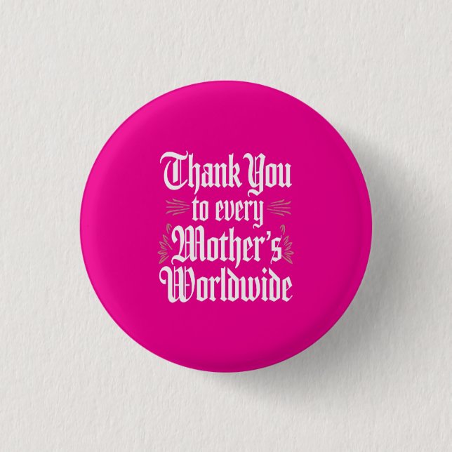 Danke, Mama Button (Vorderseite)