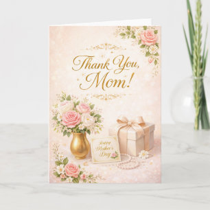 Danke Mama Design – Herzlicher Dankeschön-Geschenk Karte