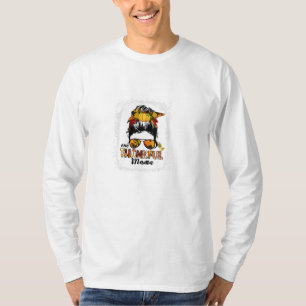 Danke Mama Funny Messy Bun T-Shirt