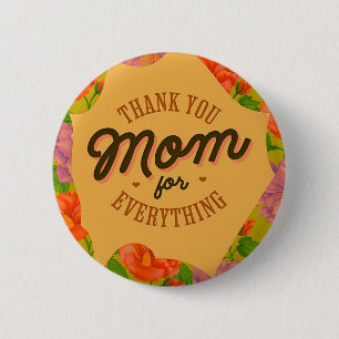 Danke Mama für alles Muttertag Gruß Button