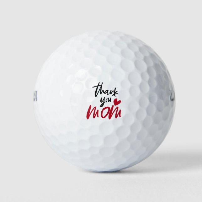 Danke Mama Golfball (Vorderseite)