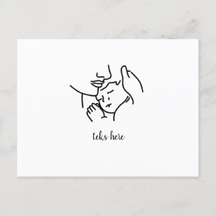 Danke, Mama personalisiert Postkarte