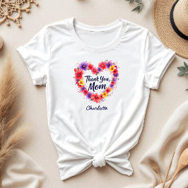 Danke Mama | Personalisierter Muttertag T-Shirt