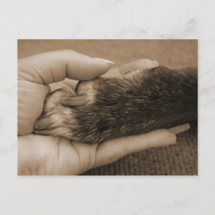 Danke, mein Freund. Postkarte