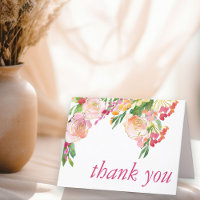 Danke Mexikanische Fiesta Blumen Schwarze gefaltet