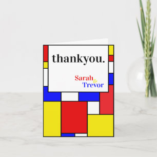 Danke Moderne, fette Primärfarben