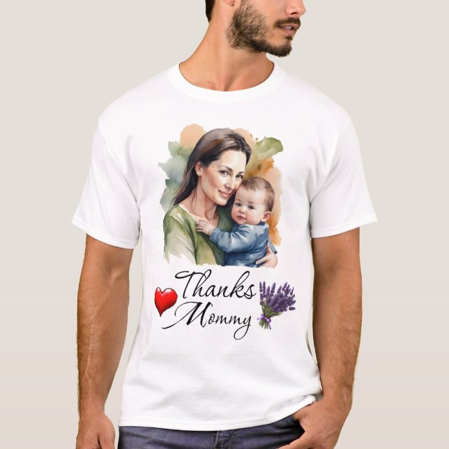 Danke Mommy T-Shirt (Vorderseite)