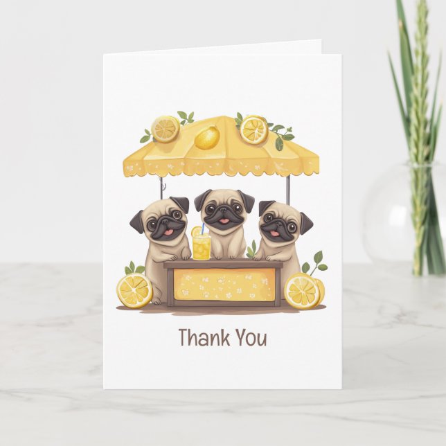 Danke Mops Hogs Lemonade Stand (Vorderseite)