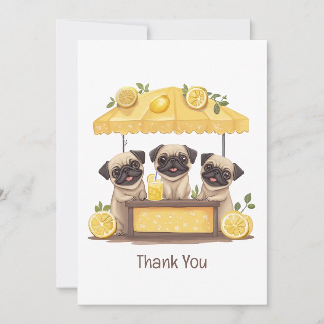 Danke Mops Hogs Lemonade Stand (Vorderseite)