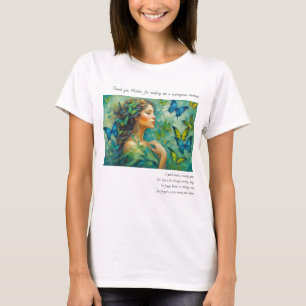 Danke, Mutter Gedicht T - Shirt. T-Shirt
