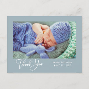 Danke Neues Baby-Foto Postkarte