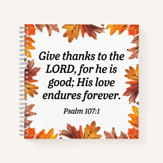 Danke Notizbuch (Vorderseite)