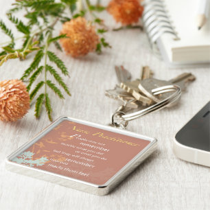 Danke Nurse Practitioner, Brown Schlüsselanhänger